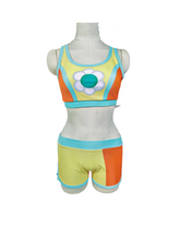Daisy Mario Kart World Outfit Bademode 2tlg. Badeanzug